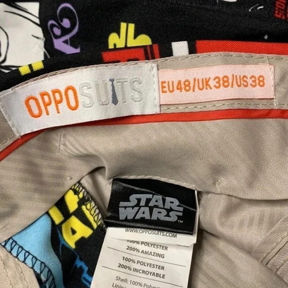 Star Wars Pants Opposuits Strong Force Size Men’s 38 New - Picture 6 of 8